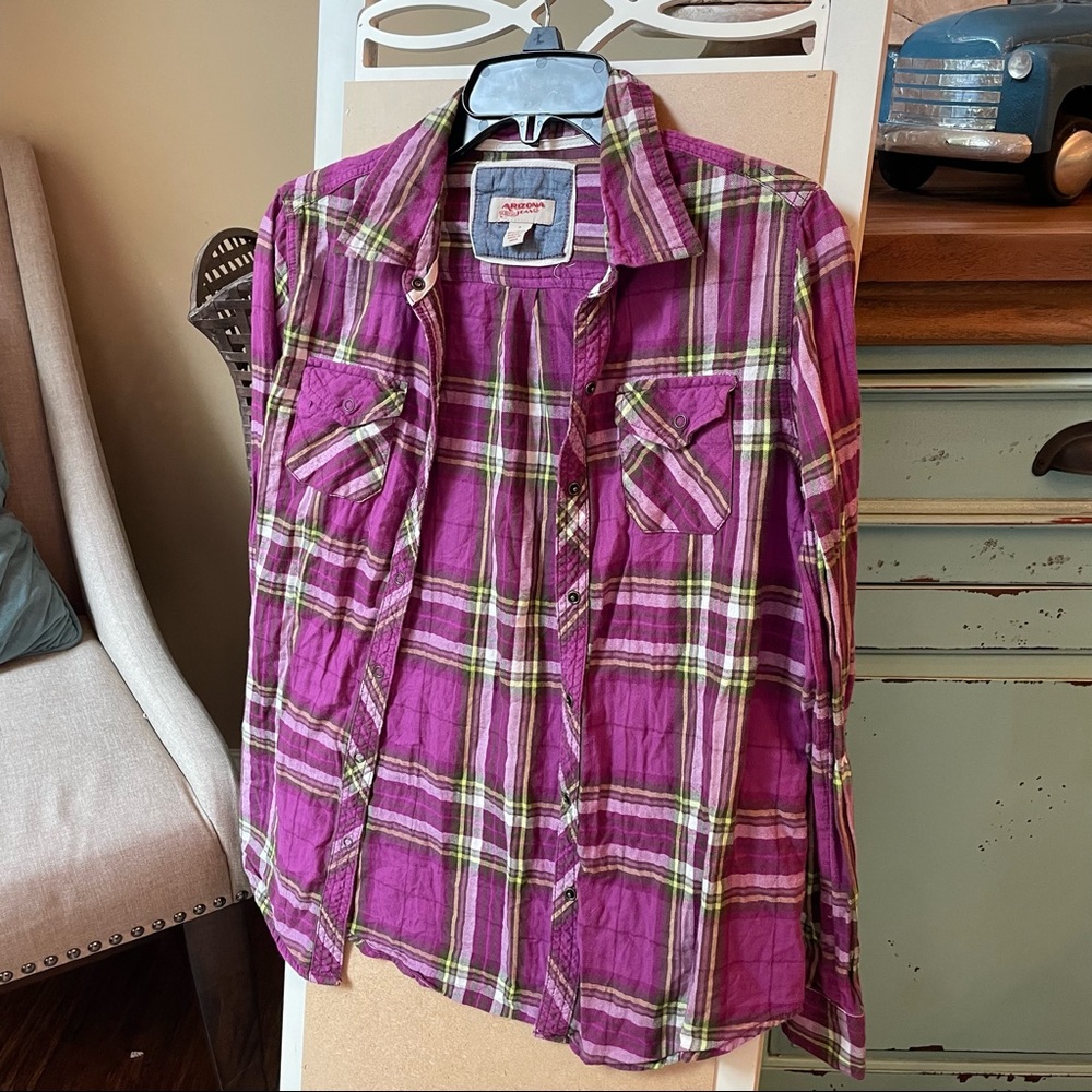 Arizona Jean Co Purple Flannel 🐝
